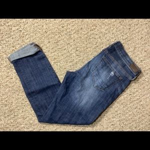 Dear John Madison Girlfriend Distressed Jeans 25